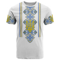 Vyshyvanka Day T Shirt Ukrainian Folk Traditions Pattern White Version