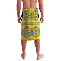 Vyshyvanka Day Lavalava Ukrainian Folk Traditions Pattern Yellow Version
