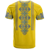 Vyshyvanka Day T Shirt Ukrainian Folk Traditions Pattern Yellow Version