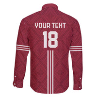 Custom Latvia Football Family Matching Summer Maxi Dress and Hawaiian Shirt Latvijas Go Champion Folk Pattern