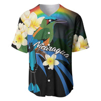Nicaragua Independence Day Baseball Jersey En Dios confiamos - Wonder Print Shop