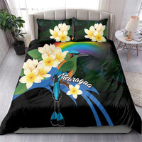 Nicaragua Independence Day Bedding Set En Dios confiamos - Wonder Print Shop