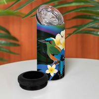 Nicaragua Independence Day 4 in 1 Can Cooler Tumbler En Dios confiamos - Wonder Print Shop