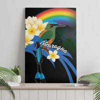 Nicaragua Independence Day Canvas Wall Art En Dios confiamos - Wonder Print Shop