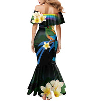 Nicaragua Independence Day Family Matching Mermaid Dress and Hawaiian Shirt En Dios confiamos - Wonder Print Shop