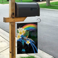 Nicaragua Independence Day Garden Flag En Dios confiamos - Wonder Print Shop