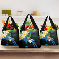 Nicaragua Independence Day Grocery Bag En Dios confiamos - Wonder Print Shop