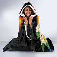 Nicaragua Independence Day Hooded Blanket En Dios confiamos - Wonder Print Shop