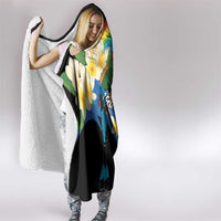 Nicaragua Independence Day Hooded Blanket En Dios confiamos - Wonder Print Shop