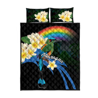 Nicaragua Independence Day Quilt Bed Set En Dios confiamos - Wonder Print Shop