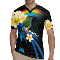 Nicaragua Independence Day Rugby Jersey En Dios confiamos - Wonder Print Shop