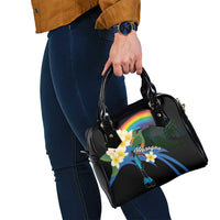 Nicaragua Independence Day Shoulder Handbag En Dios confiamos - Wonder Print Shop