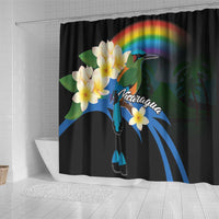 Nicaragua Independence Day Shower Curtain En Dios confiamos - Wonder Print Shop