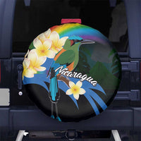 Nicaragua Independence Day Spare Tire Cover En Dios confiamos - Wonder Print Shop