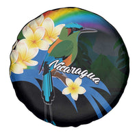 Nicaragua Independence Day Spare Tire Cover En Dios confiamos - Wonder Print Shop