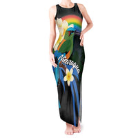 Nicaragua Independence Day Tank Maxi Dress En Dios confiamos - Wonder Print Shop