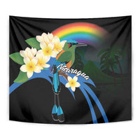 Nicaragua Independence Day Tapestry En Dios confiamos - Wonder Print Shop