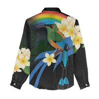 Nicaragua Independence Day Women Casual Shirt En Dios confiamos - Wonder Print Shop