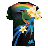 Nicaragua Independence Day Women V-Neck T-Shirt En Dios confiamos - Wonder Print Shop