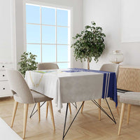 Custom Nicaragua Football Tablecloth La Azul y Blanco - Wonder Print Shop