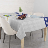 Custom Nicaragua Football Tablecloth La Azul y Blanco - Wonder Print Shop