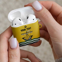 Personalized Lisbon Portugal AirPods Case Flag Style - Wonder Print Shop