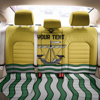 Personalized Lisbon Portugal Back Car Seat Cover Flag Style - Wonder Print Shop