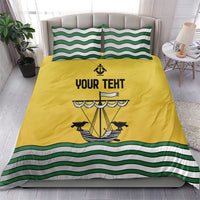 Personalized Lisbon Portugal Bedding Set Flag Style - Wonder Print Shop