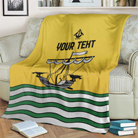 Personalized Lisbon Portugal Blanket Flag Style - Wonder Print Shop