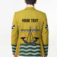 Personalized Lisbon Portugal Blazer Flag Style - Wonder Print Shop