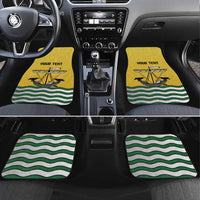 Personalized Lisbon Portugal Car Mats Flag Style - Wonder Print Shop