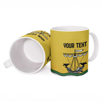 Personalized Lisbon Portugal Ceramic Mug Flag Style - Wonder Print Shop