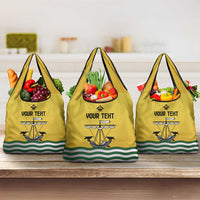 Personalized Lisbon Portugal Grocery Bag Flag Style - Wonder Print Shop
