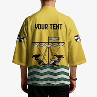 Personalized Lisbon Portugal Kimono Flag Style - Wonder Print Shop