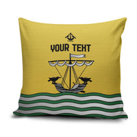 Personalized Lisbon Portugal Pillow Cover Flag Style - Wonder Print Shop
