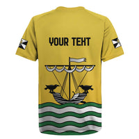 Personalized Lisbon Portugal Rugby Jersey Flag Style - Wonder Print Shop