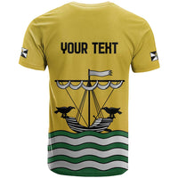 Personalized Lisbon Portugal T Shirt Flag Style - Wonder Print Shop