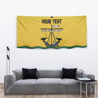Personalized Lisbon Portugal Tapestry Flag Style - Wonder Print Shop