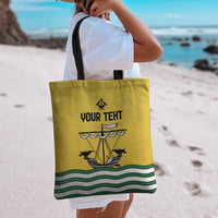 Personalized Lisbon Portugal Tote Bag Flag Style - Wonder Print Shop