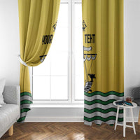 Personalized Lisbon Portugal Window Curtain Flag Style - Wonder Print Shop
