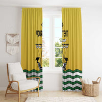 Personalized Lisbon Portugal Window Curtain Flag Style - Wonder Print Shop