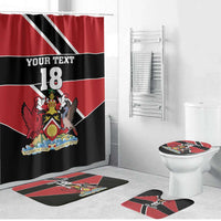 Custom Trinidad and Tobago Bathroom Set Together We Aspire Together We Achieve - Wonder Print Shop