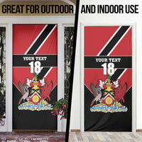 Custom Trinidad and Tobago Door Cover Together We Aspire Together We Achieve - Wonder Print Shop