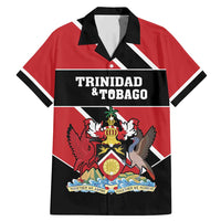 Custom Trinidad and Tobago Family Matching Mermaid Dress and Hawaiian Shirt Together We Aspire Together We Achieve - Wonder Print Shop