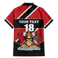 Custom Trinidad and Tobago Family Matching Mermaid Dress and Hawaiian Shirt Together We Aspire Together We Achieve - Wonder Print Shop