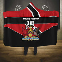 Custom Trinidad and Tobago Hooded Blanket Together We Aspire Together We Achieve - Wonder Print Shop