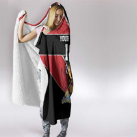 Custom Trinidad and Tobago Hooded Blanket Together We Aspire Together We Achieve - Wonder Print Shop
