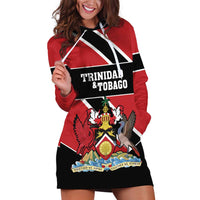 Custom Trinidad and Tobago Hoodie Dress Together We Aspire Together We Achieve - Wonder Print Shop