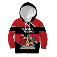 Custom Trinidad and Tobago Kid Hoodie Together We Aspire Together We Achieve - Wonder Print Shop