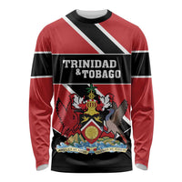 Custom Trinidad and Tobago Long Sleeve Shirt Together We Aspire Together We Achieve - Wonder Print Shop